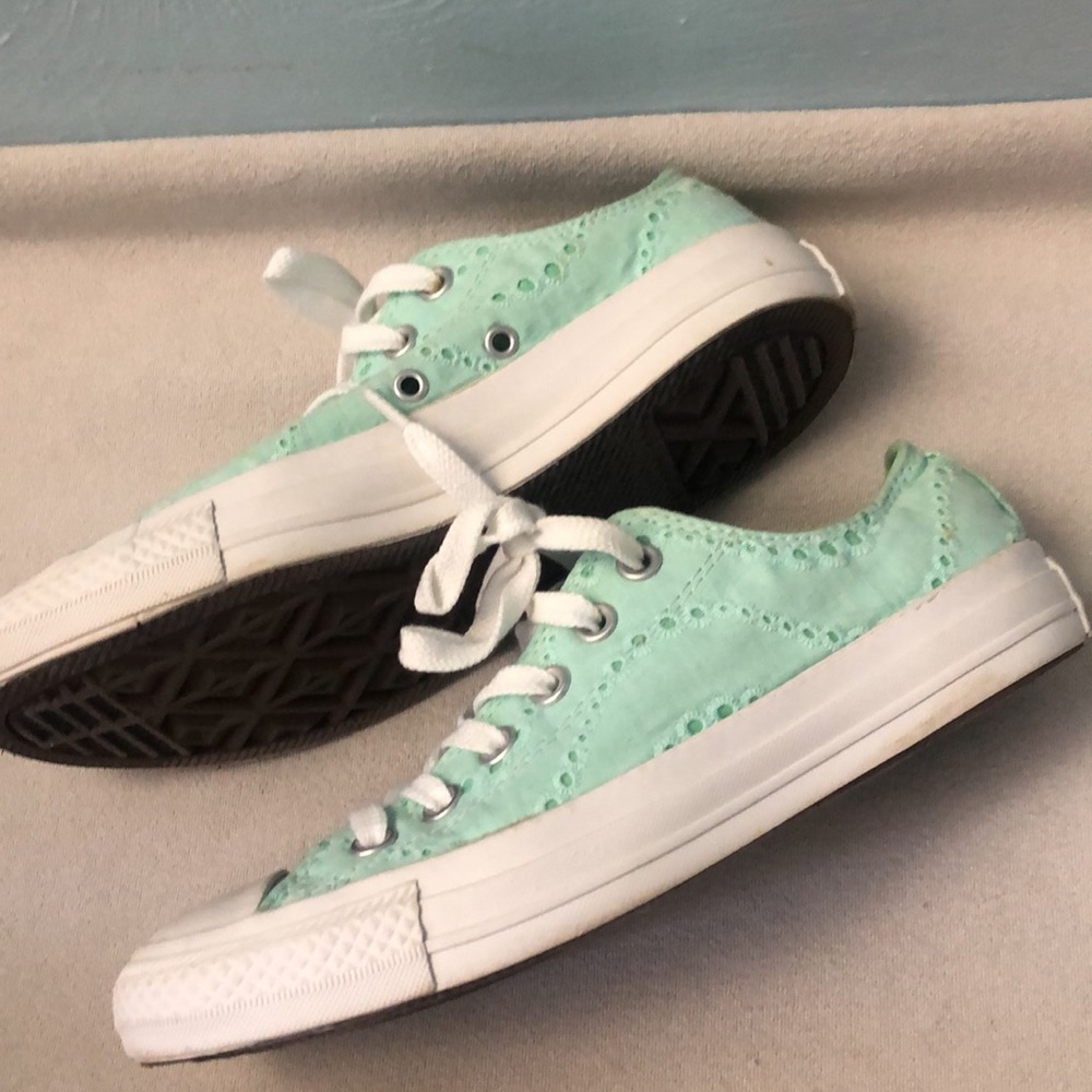 ✨ Teal Converse - Picture 3 of 4